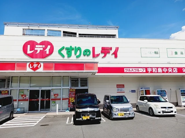 くすりのレデイ宇和島中央店様まで2100m