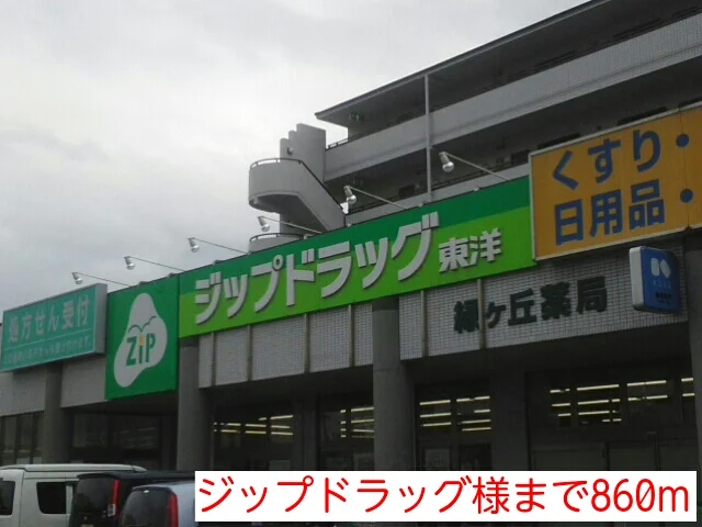 ジップドラッグ様まで860m