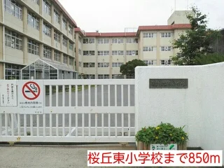 桜丘東小学校まで850m