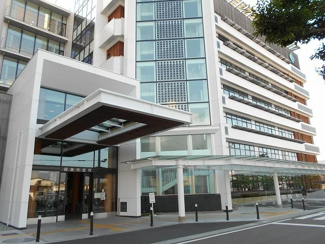 西条市役所様まで2200m