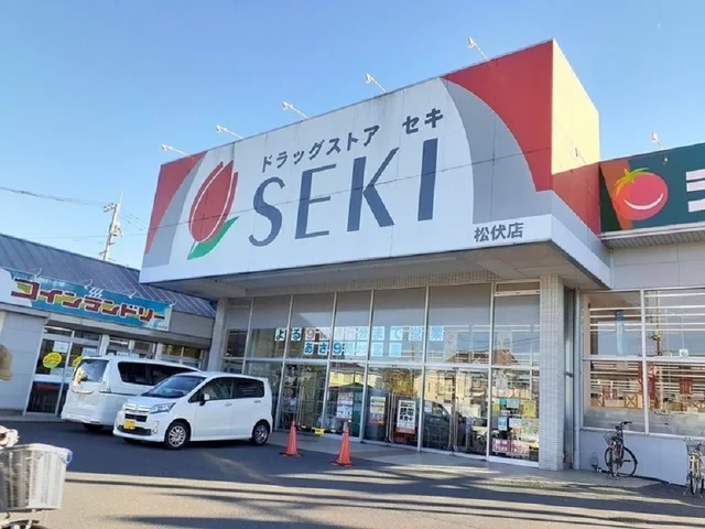 ドラッグストアセキ松伏店まで650m