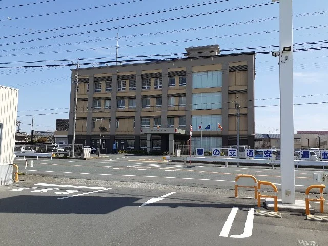 袋井警察署まで190m