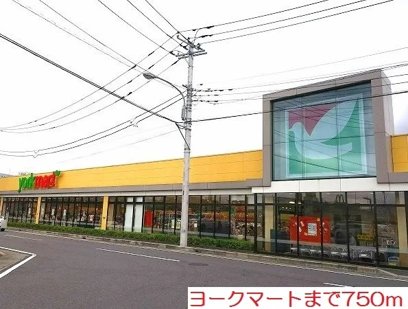 ヨークマートまで750m