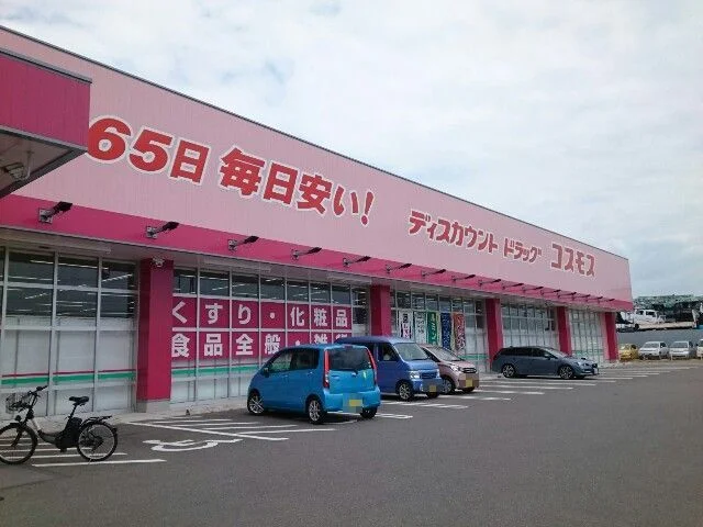 ドラッグコスモス様まで650m