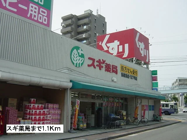 スギ薬局まで1100m