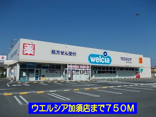 ウエルシア加須店まで750m