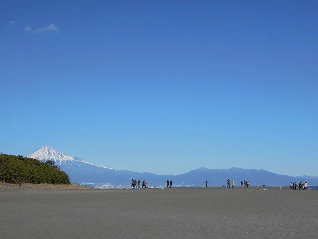 三保松原まで1100m