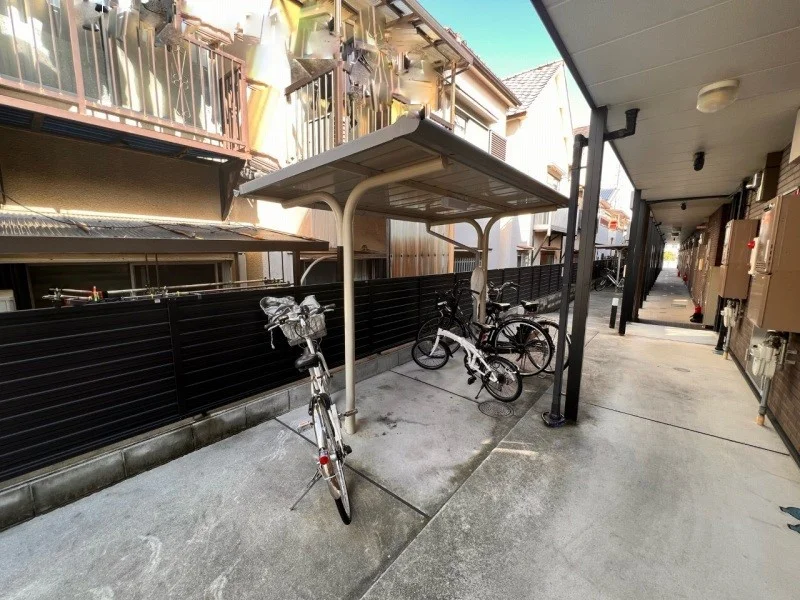 駐輪スペースです。