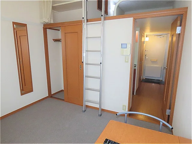 ロフト付きのお部屋です