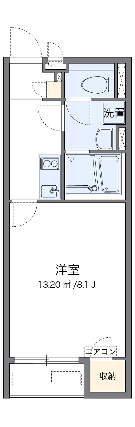 代表的な間取のため実際の間取とは異なる場合があります