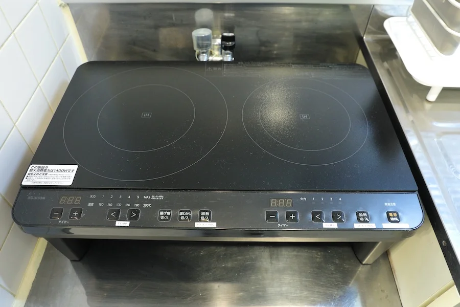 2口IHクッキングヒーター