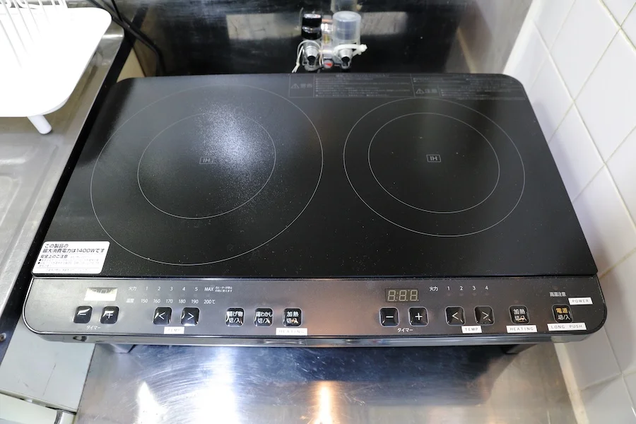 2口IHクッキングヒーター