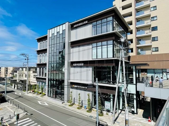 名取市図書館まで130m