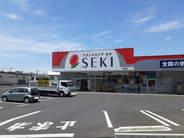 ドラッグストアセキ　三室店まで700m