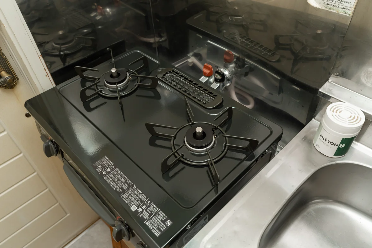 ２口ガスコンロ♪