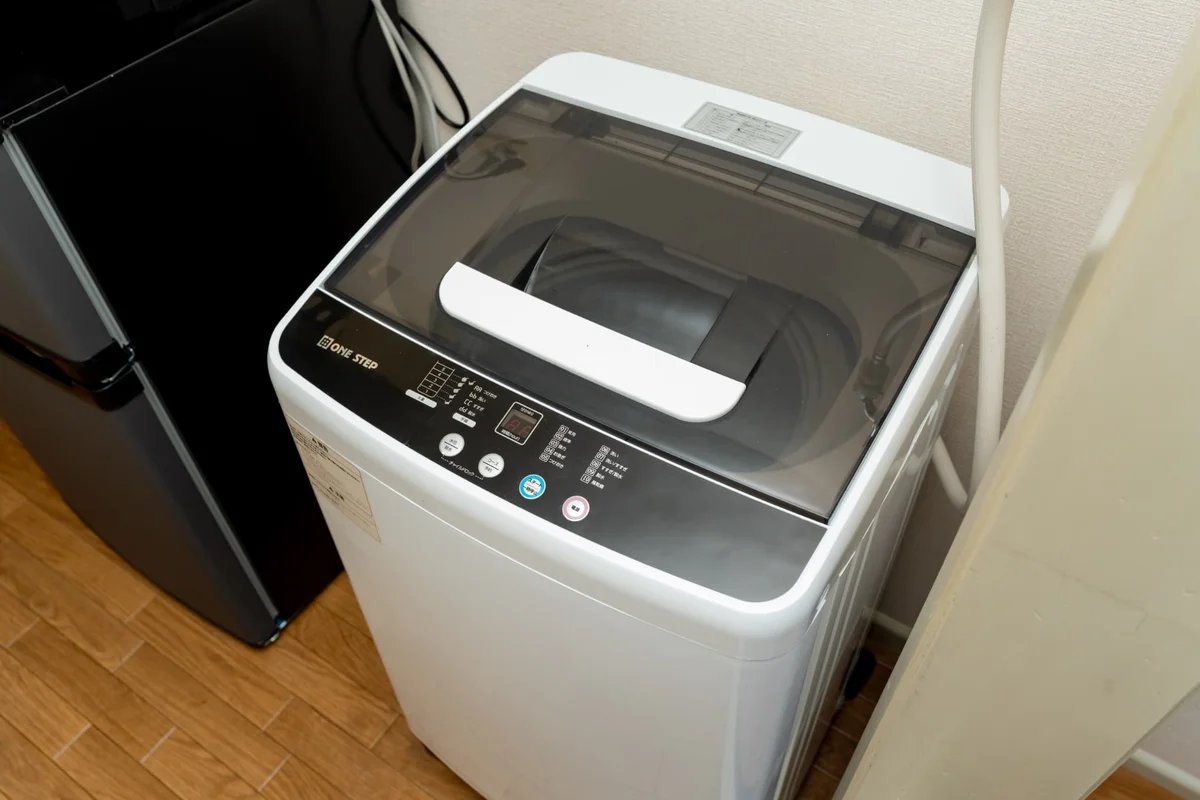 洗濯機あります。