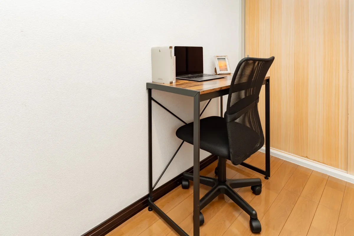PCデスクあります。