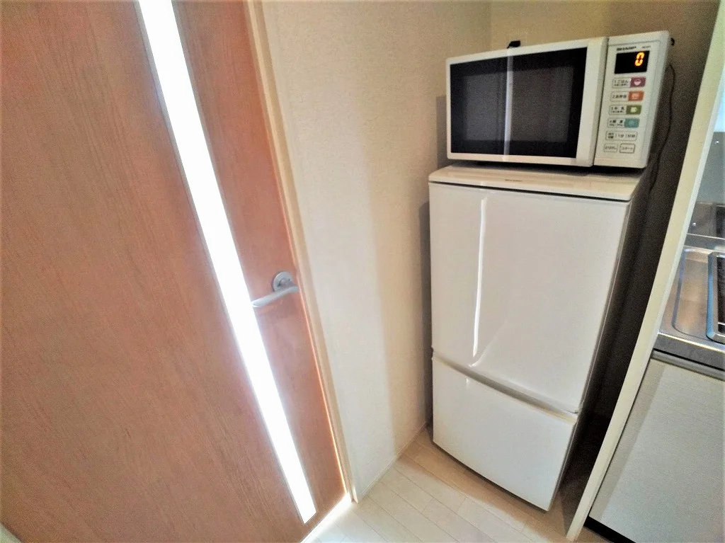 レンジと冷蔵庫