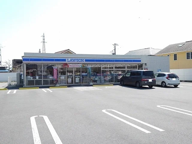 ローソン甲斐中下条店まで550m