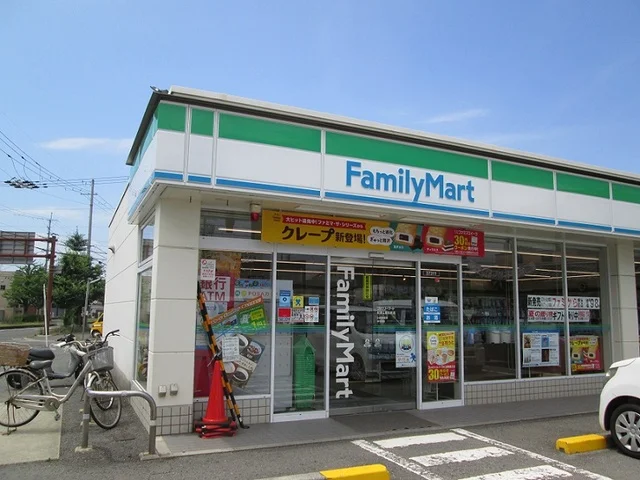 ファミリーマート雄松町店様まで38m
