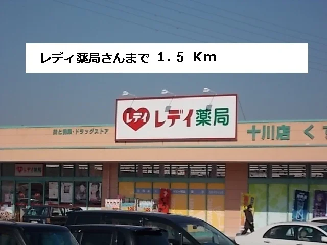 レディ薬局まで1500m