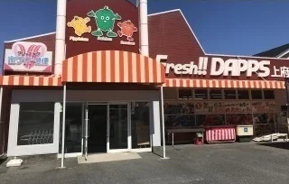 ダップスまで600m