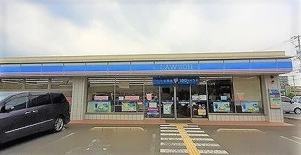 ローソン 日高上鹿山店まで450m