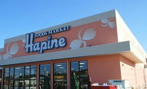 ハピネまで1100m