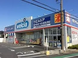 ウェルシア 上野台店まで650m