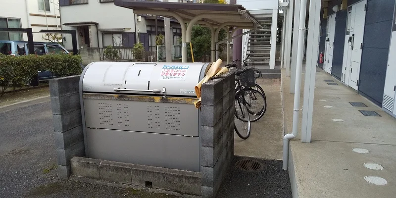 敷地内にごみ集積場があります！