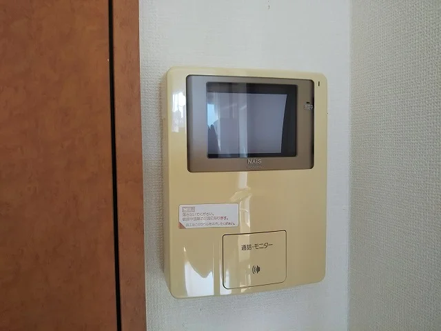 モニター付きインターフォンで急な来訪にも安心です！