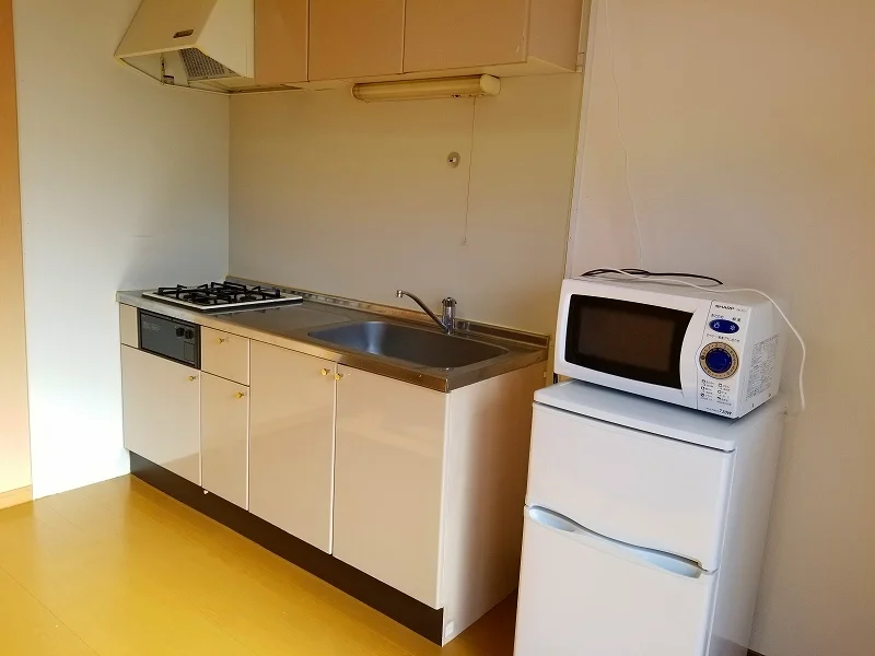 部屋によっては家具家電が付いておりません