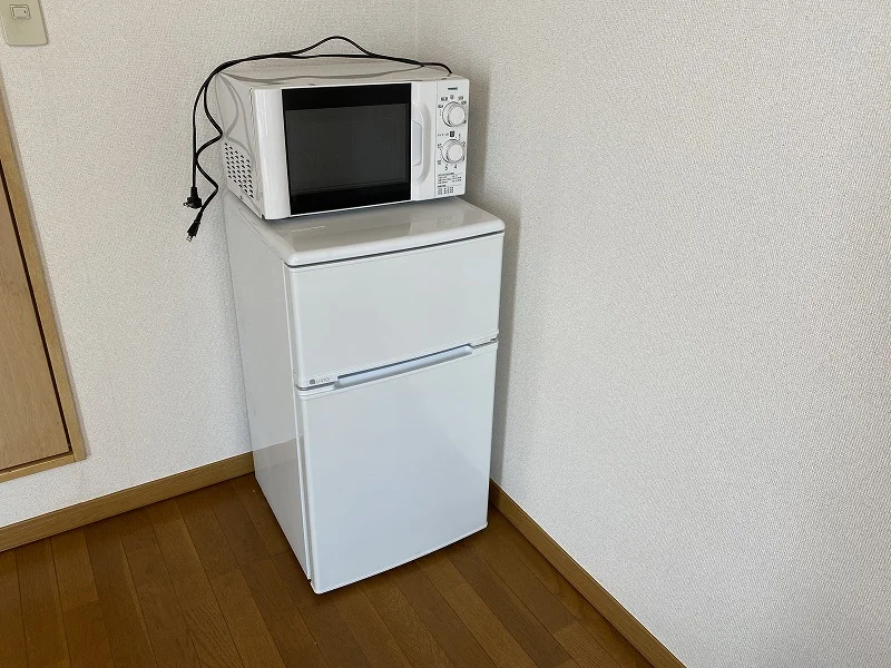 部屋によって家具家電の有無が異なります
