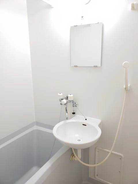 雨の日にも便利な浴室乾燥機付き