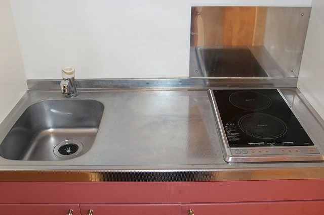 ２口電気コンロ