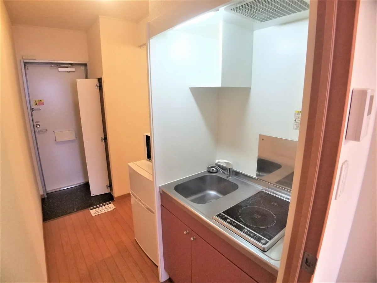 リビング側から見た玄関