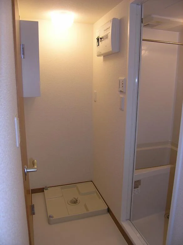 こちらは洗濯機置き場です。