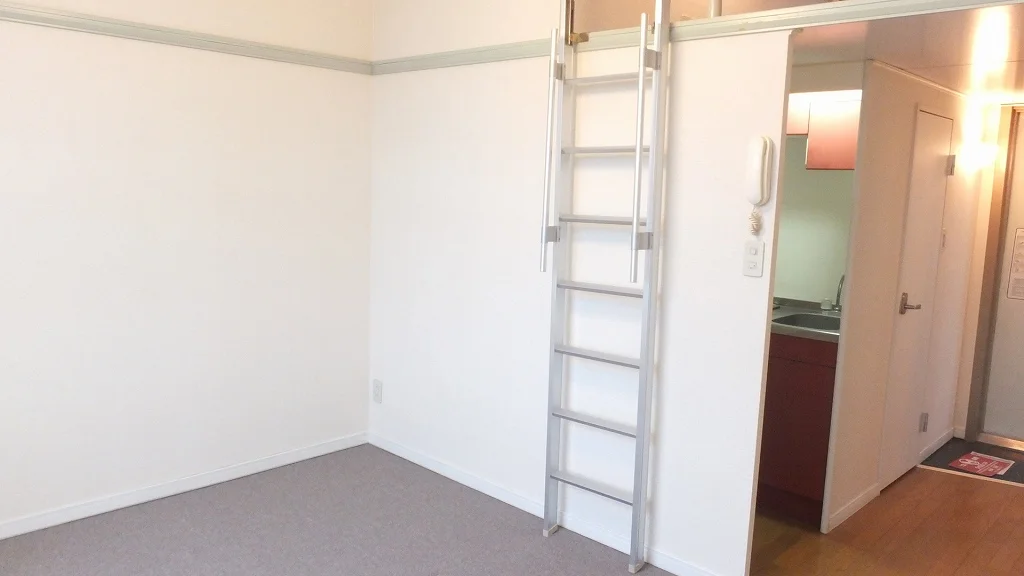 ロフト付き物件です。