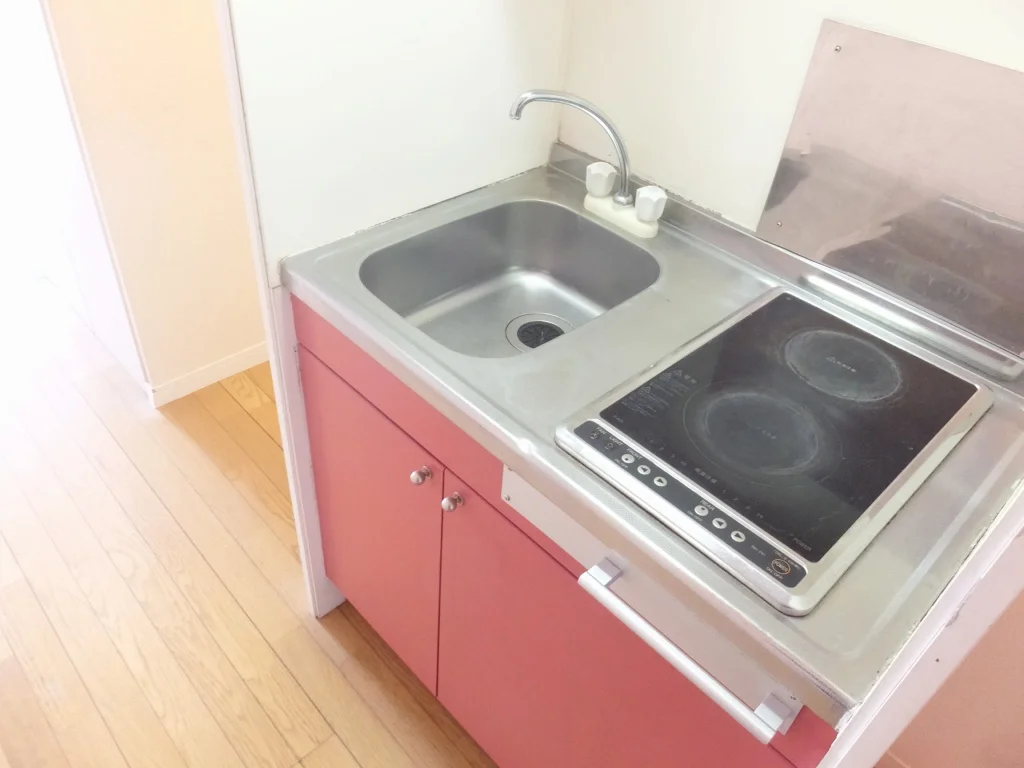 2口コンロのラジエントヒーターです。