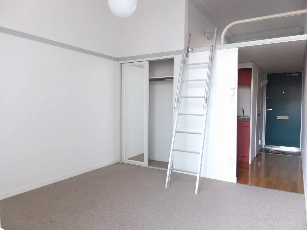 ロフト付きのお部屋です。