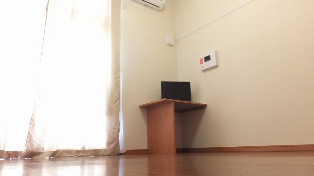 1Fの床面は、フローリング敷き