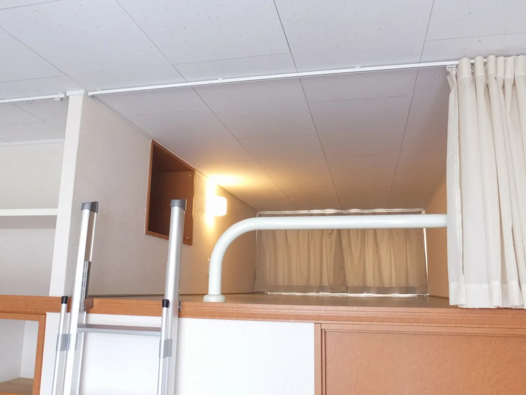 大型ロフト設置済みのお部屋です。