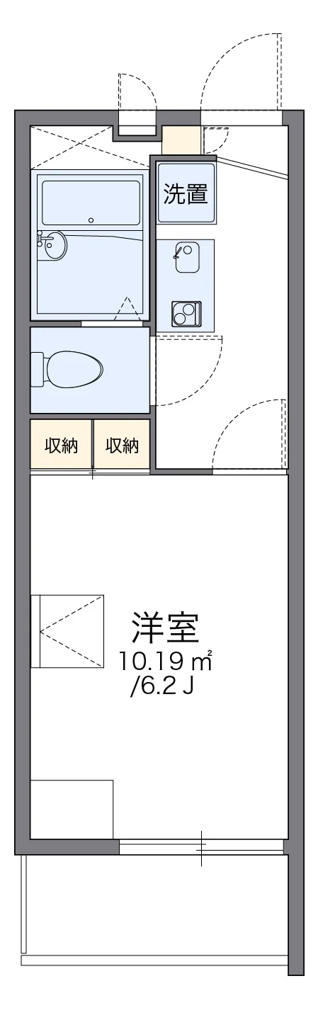 代表的な間取のため実際の間取とは異なる場合があります