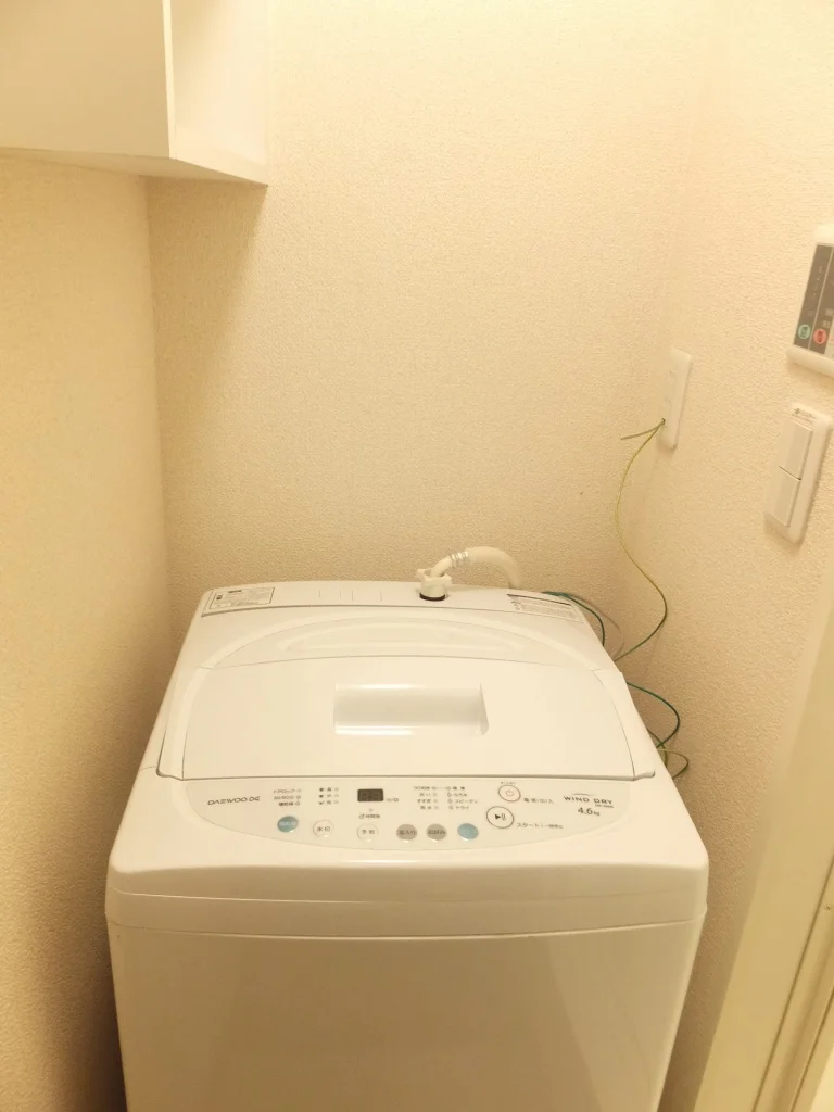 大型家電設置済みのお部屋です。