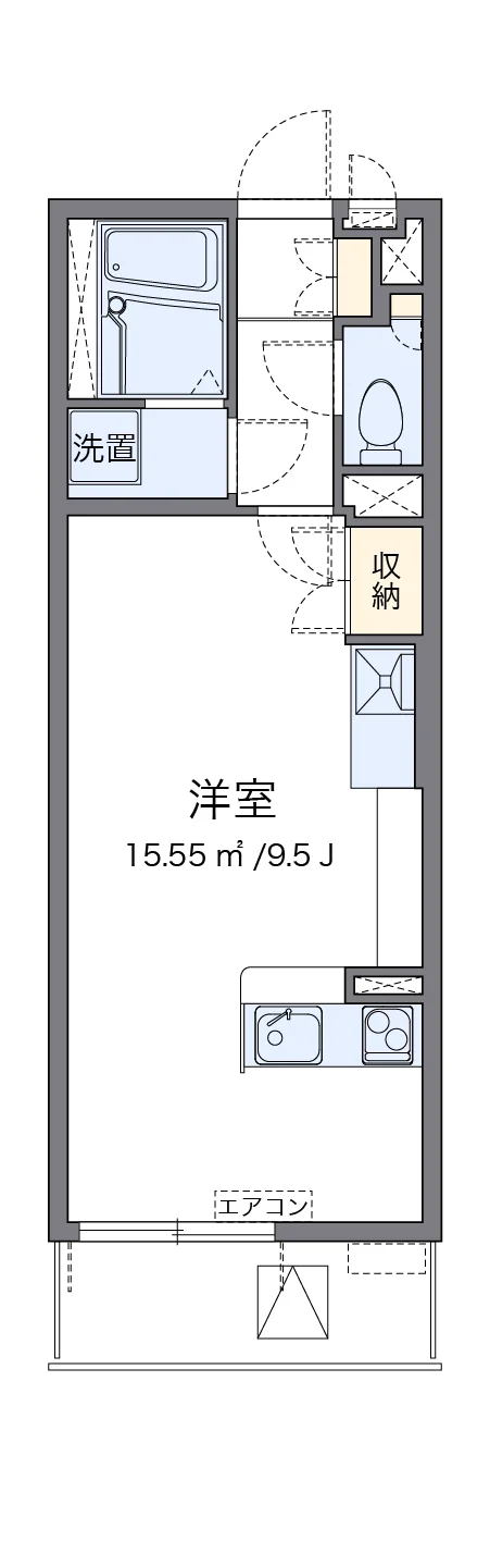 代表的な間取のため実際の間取とは異なる場合があります