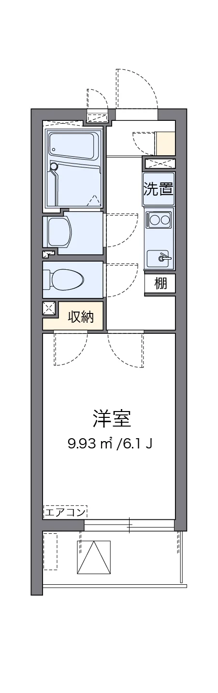 代表的な間取のため実際の間取とは異なる場合があります