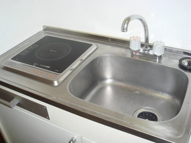 安心の電気コンロ♪