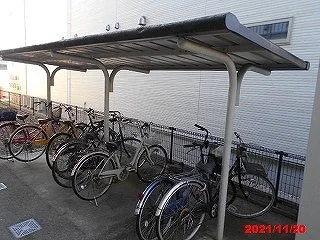 屋根付き駐輪場