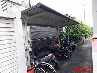 屋根付き駐輪場