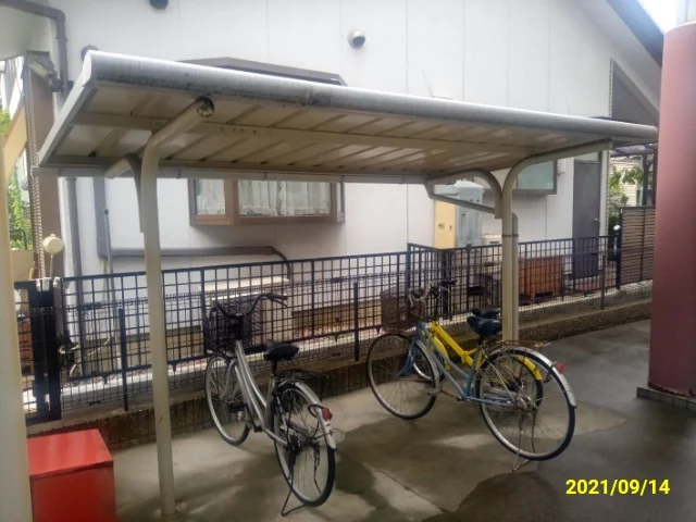 屋根付き駐輪場